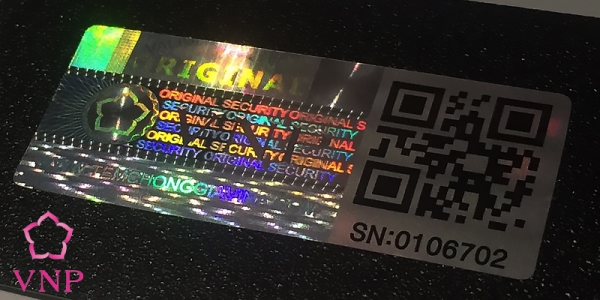 Tem Hologram, tem chống giả - In Tem Nhãn Kỹ Thuật Mới Vina - Công Ty TNHH In ấn Kỹ Thuật Mới Vina